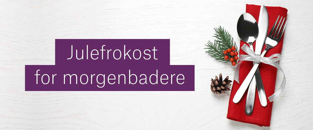 Julefrokost for morgenbadere